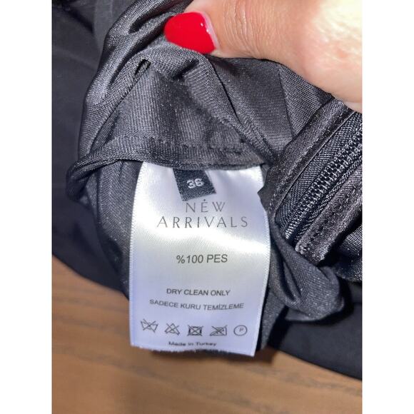 NWT New Arrivals Nico Rouge Mini Dress Long sleeve front button v-neckline 6 - Picture 7 of 8